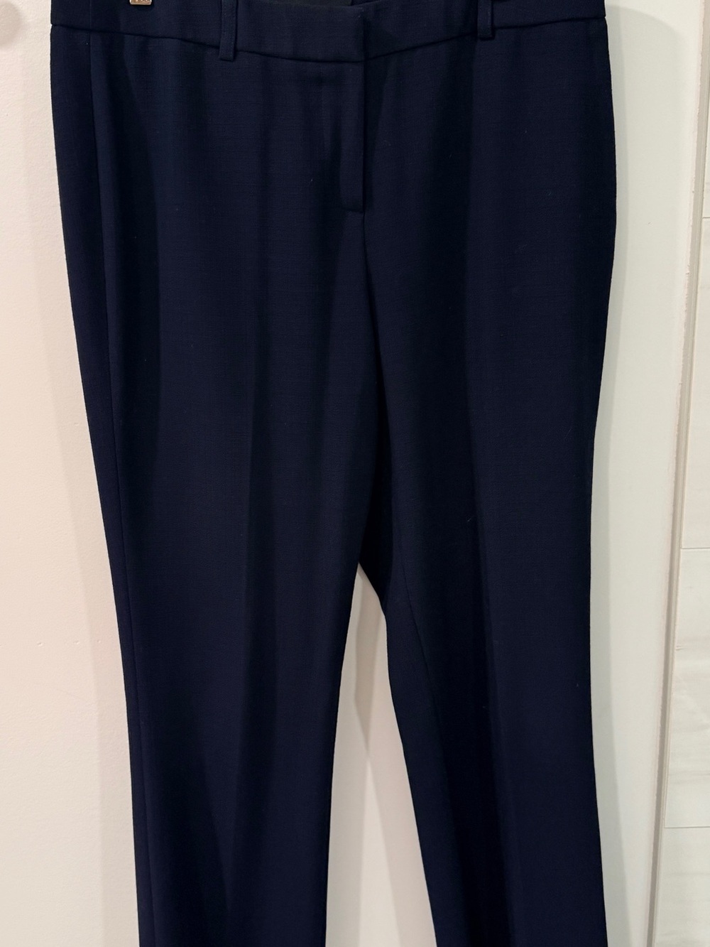 Amanda & Chelsea Navy Straight Leg Dress Pants